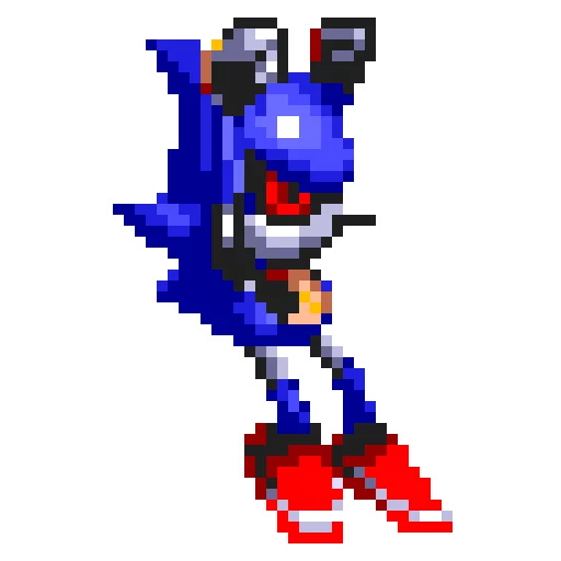 🤖 Стикер «Sonic 3 and Knuckles Metal Sonic» для Telegram
