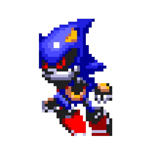 🤖 Стикер «Sonic 3 and Knuckles Metal Sonic» для Telegram
