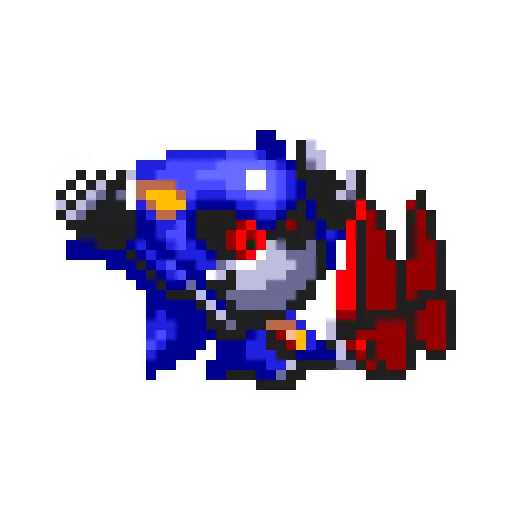 🤖 Стикер «Sonic 3 and Knuckles Metal Sonic» для Telegram