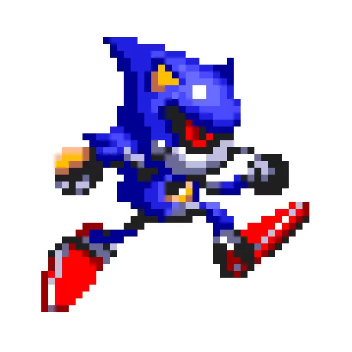 🏃‍♀️ Стикер «Sonic 3 and Knuckles Metal Sonic» для Telegram