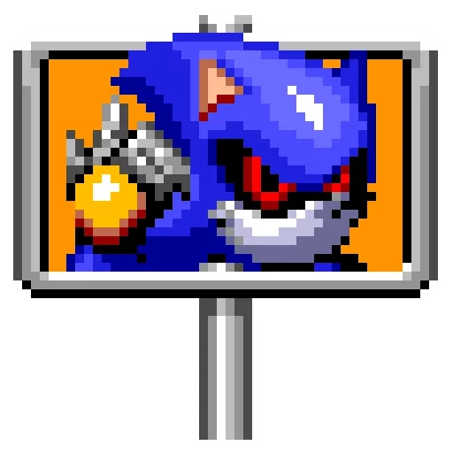 🤖 Стикер «Sonic 3 and Knuckles Metal Sonic» для Telegram