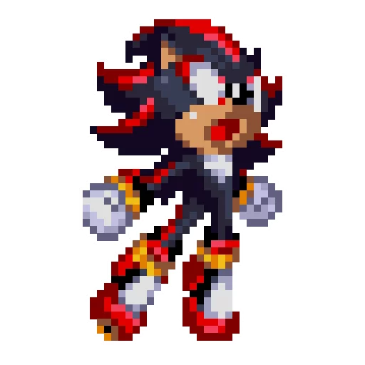 😠 Стикер «Sonic 3 & Knuckles - Shadow» для Telegram