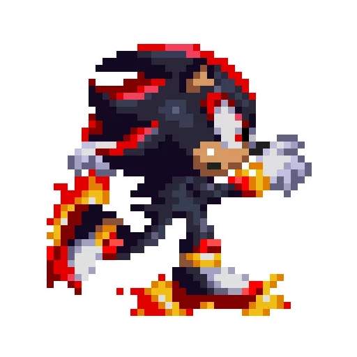 🏃 Стикер «Sonic 3 & Knuckles - Shadow» для Telegram