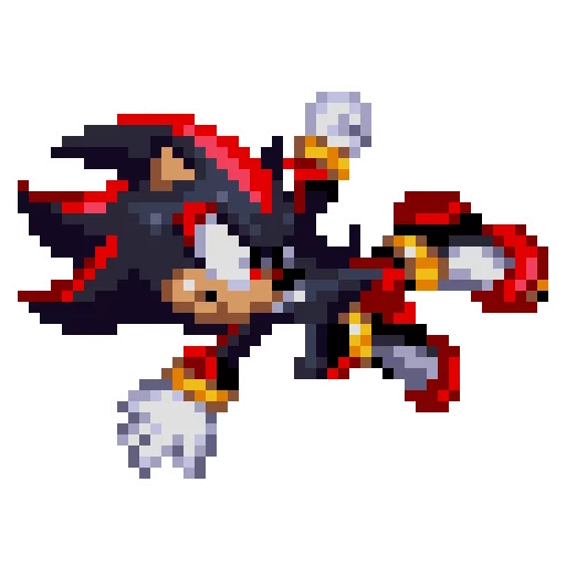 😠 Стикер «Sonic 3 & Knuckles - Shadow» для Telegram