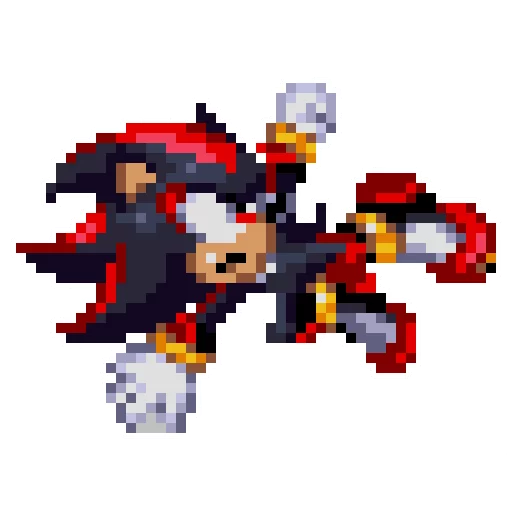 😠 Стикер «Sonic 3 & Knuckles - Shadow» для Telegram