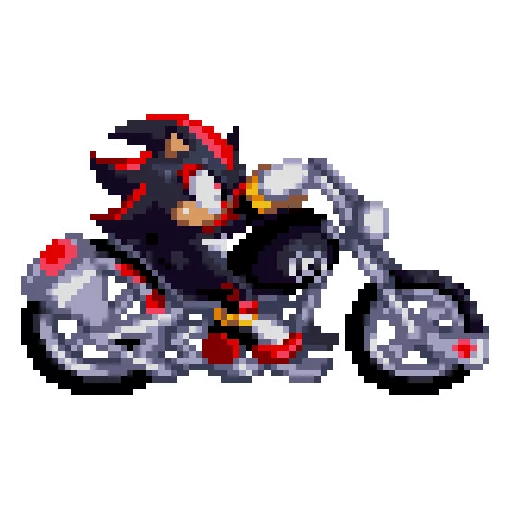 🏍 Стикер «Sonic 3 & Knuckles - Shadow» для Telegram