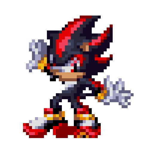 😠 Стикер «Sonic 3 & Knuckles - Shadow» для Telegram