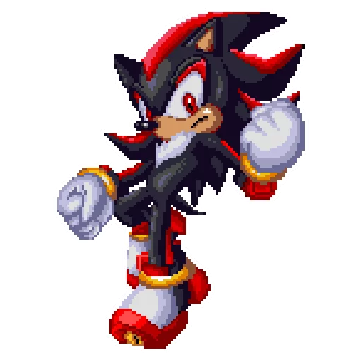 😠 Стикер «Sonic 3 & Knuckles - Shadow» для Telegram