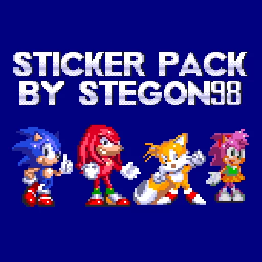 📃 Стикер «Sonic 3 & Knuckles - Shadow» для Telegram