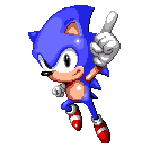 👆 Стикер «Sonic 3 and Knuckles Sonic» для Telegram