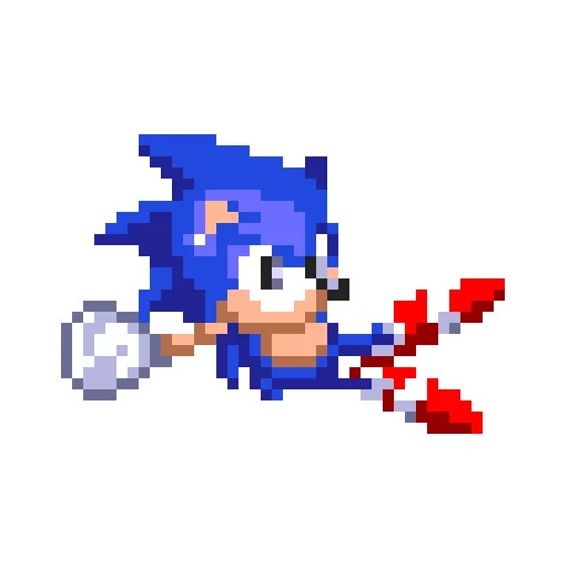 ✊️ Стикер «Sonic 3 and Knuckles Sonic» для Telegram