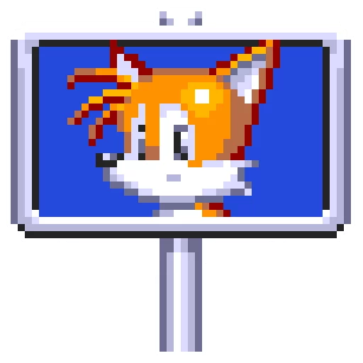 🙂 Стикер «Sonic 3 and Knuckes Tails» для Telegram