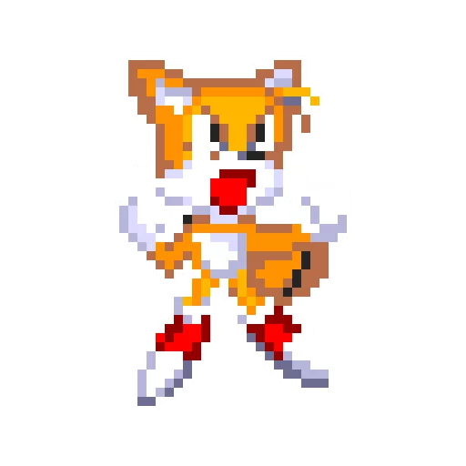 😠 Стикер «Sonic 3 and Knuckes Tails» для Telegram