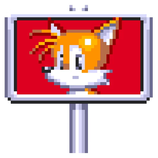 🙂 Стикер «Sonic 3 and Knuckes Tails» для Telegram