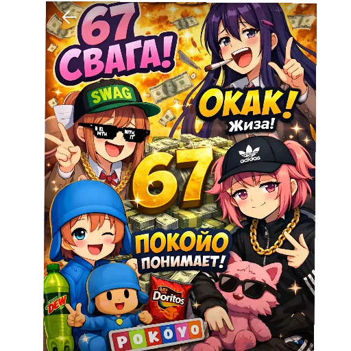 🖼 Стикер «just monika.» для Telegram