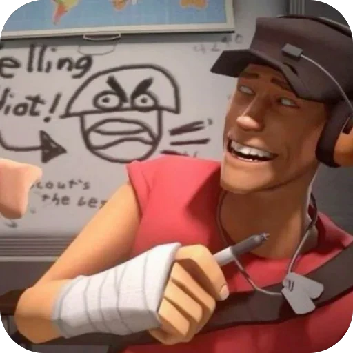 ⚾️ Стикер «Scout» для Telegram