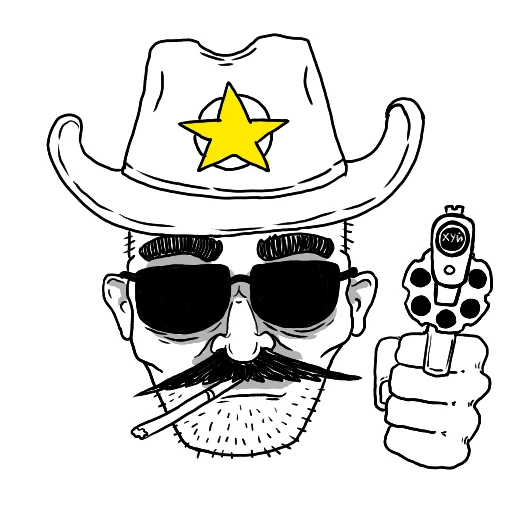 🤨 Стикер «Семен Скорпион» для Telegram