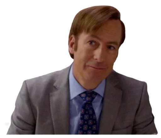 😏 Стикер «Saul Goodman» для Telegram