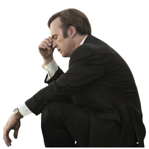 🤔 Стикер «Saul Goodman» для Telegram