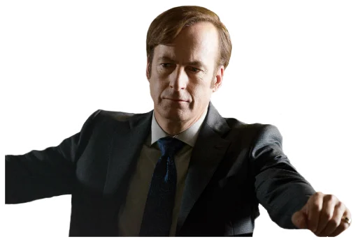 😐 Стикер «Saul Goodman» для Telegram