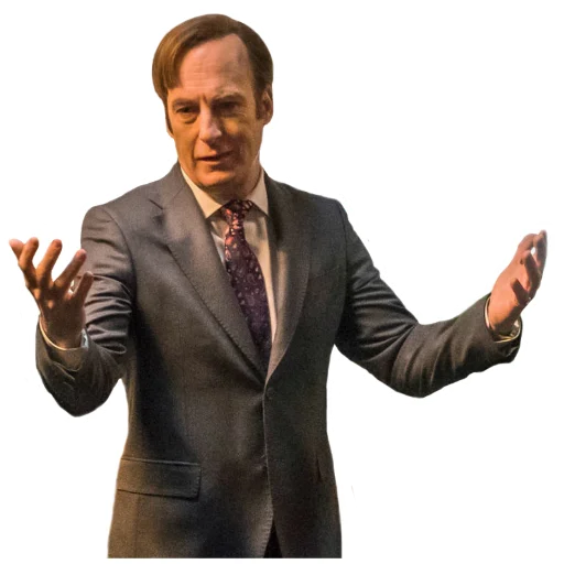 😌 Стикер «Saul Goodman» для Telegram