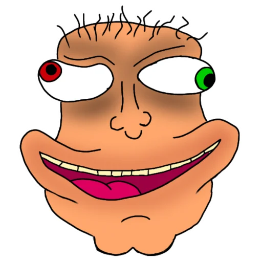 🤪 Стикер «Crazy Soviet People» для Telegram