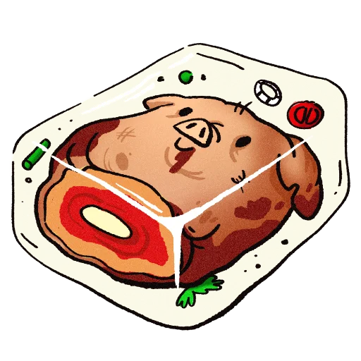 🥸 Стикер «Свин Валентин» для Telegram