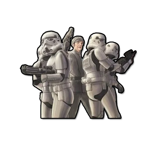 💂‍♀️ Стикер «Star Wars Clone Wars» для Telegram