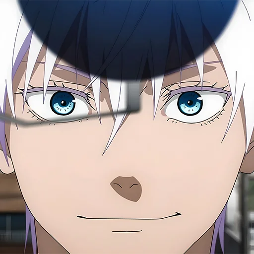 😶 Стикер «Satoru Gojo Jujutsu Kaisen» для Telegram