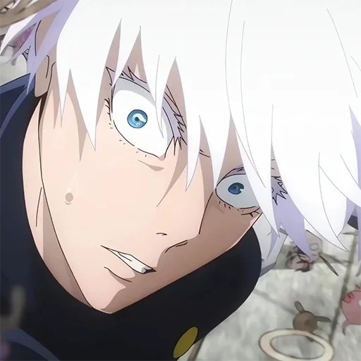 😶 Стикер «Satoru Gojo Jujutsu Kaisen» для Telegram
