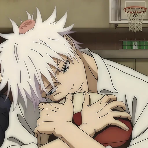 😶 Стикер «Satoru Gojo Jujutsu Kaisen» для Telegram