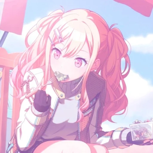 🎀 Стикер «Saki Tenma» для Telegram