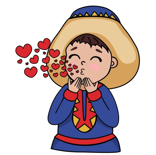 😘 Стикер «Саамские стикеры» для Telegram