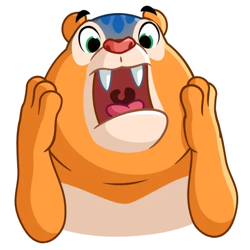 😨 Стикер «Sabretooth» для Telegram