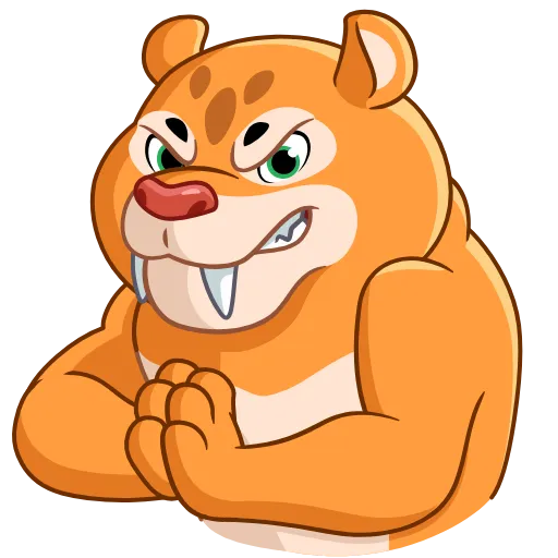😈 Стикер «Sabretooth» для Telegram