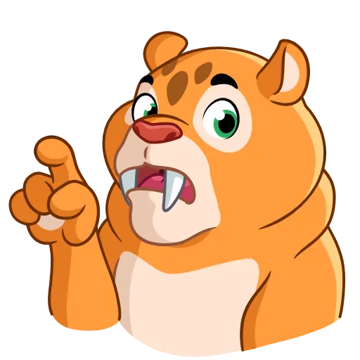😧 Стикер «Sabretooth» для Telegram