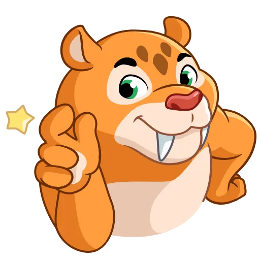 😉 Стикер «Sabretooth» для Telegram