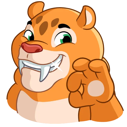 👌 Стикер «Sabretooth» для Telegram