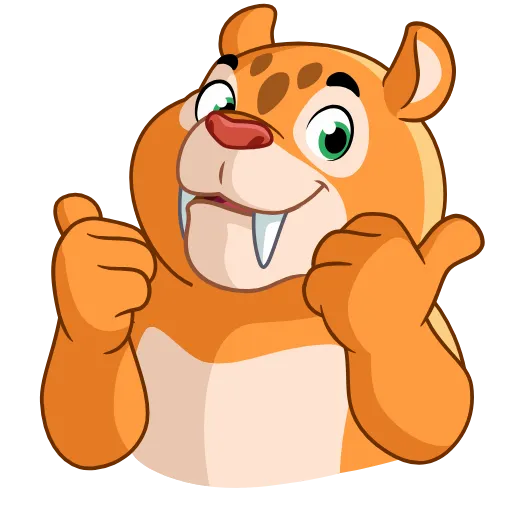 👍 Стикер «Sabretooth» для Telegram
