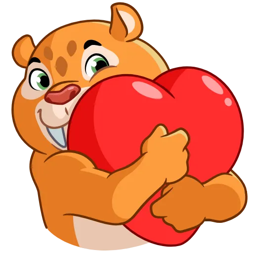 ❤️ Стикер «Sabretooth» для Telegram