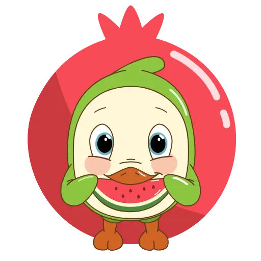 🍉 Стикер «Sabzdone» для Telegram