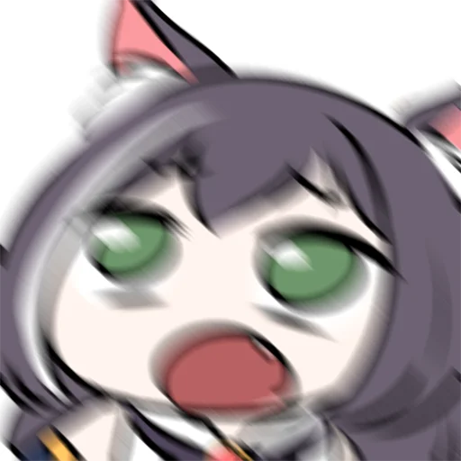 😨 Стикер «Sad Kyaru-chan» для Telegram