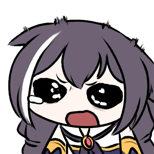 😡 Стикер «Sad Kyaru-chan» для Telegram
