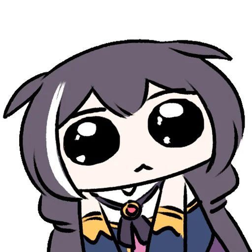 🥺 Стикер «Sad Kyaru-chan» для Telegram