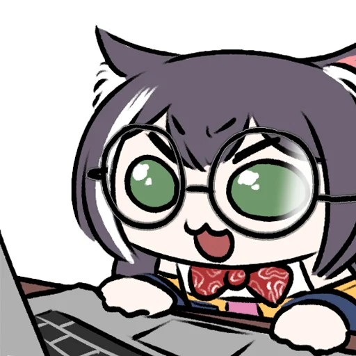 🤓 Стикер «Sad Kyaru-chan» для Telegram