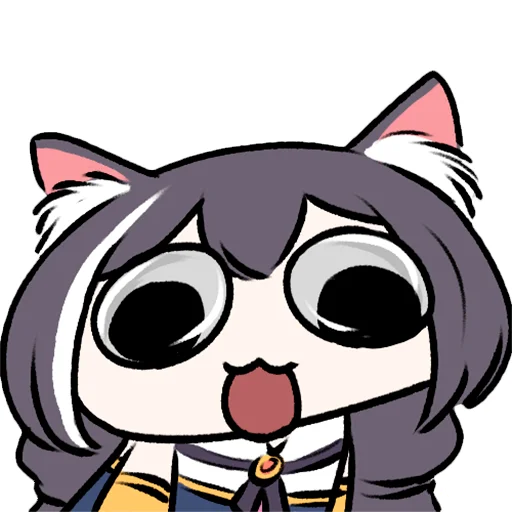 🤪 Стикер «Sad Kyaru-chan» для Telegram