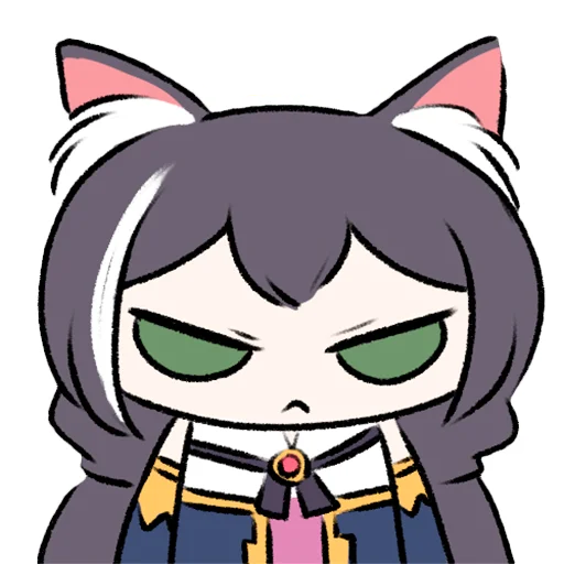 😠 Стикер «Sad Kyaru-chan» для Telegram
