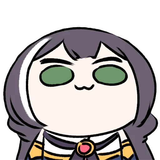 😏 Стикер «Sad Kyaru-chan» для Telegram