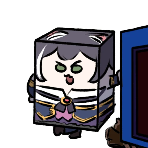 ⛏ Стикер «Sad Kyaru-chan» для Telegram
