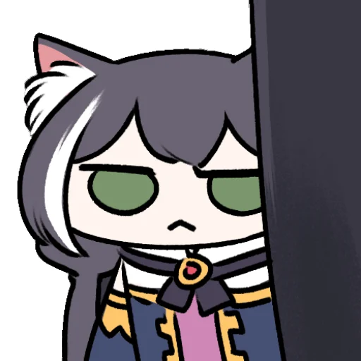 😐 Стикер «Sad Kyaru-chan» для Telegram